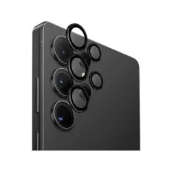 Camera Lens Protector Galaxy S25 Ultra Uniq Optix - Midnight (Black) Tempered Glass + Aluminium